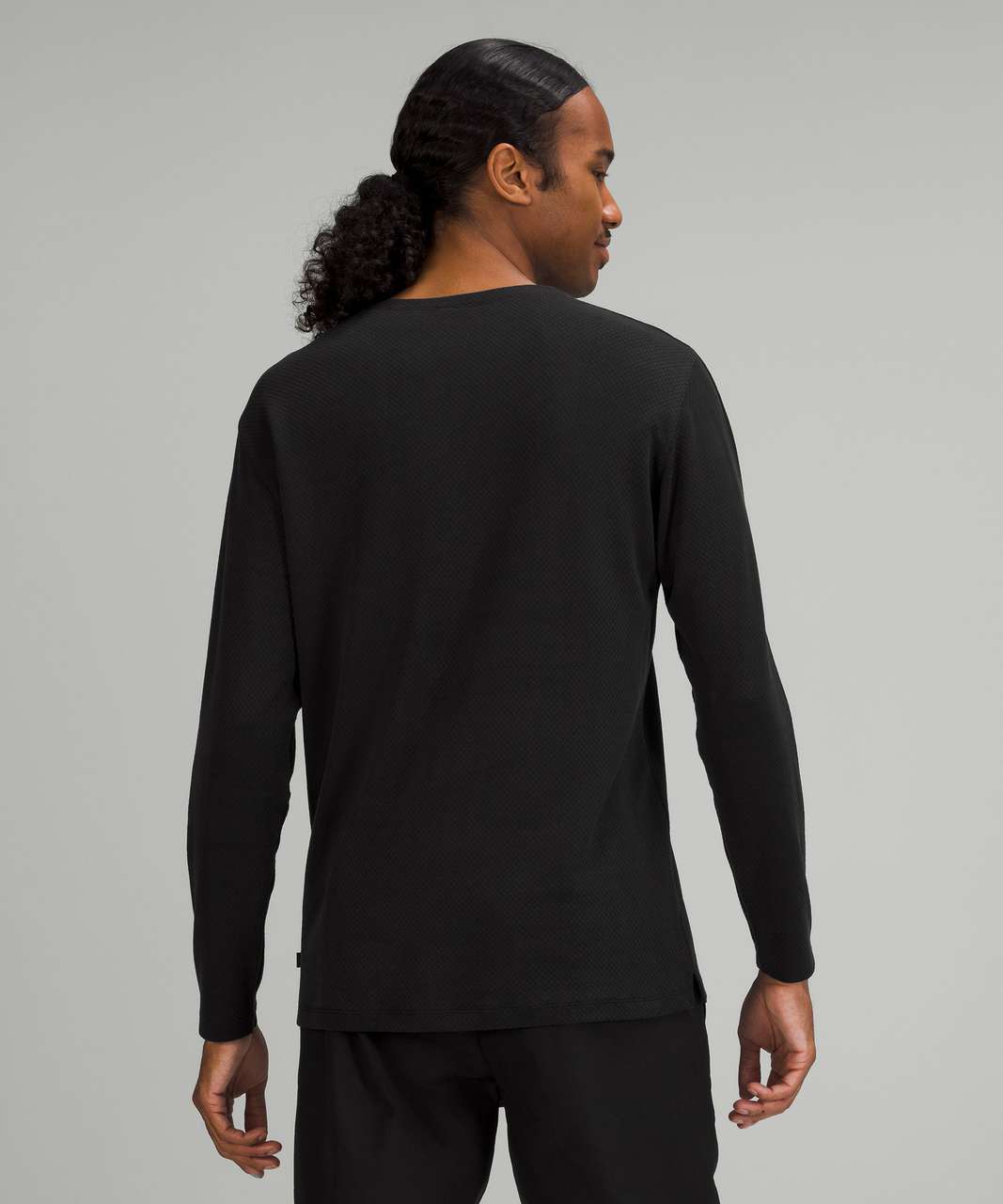 Lululemon lab Jacquard Long Sleeve T-Shirt - Black