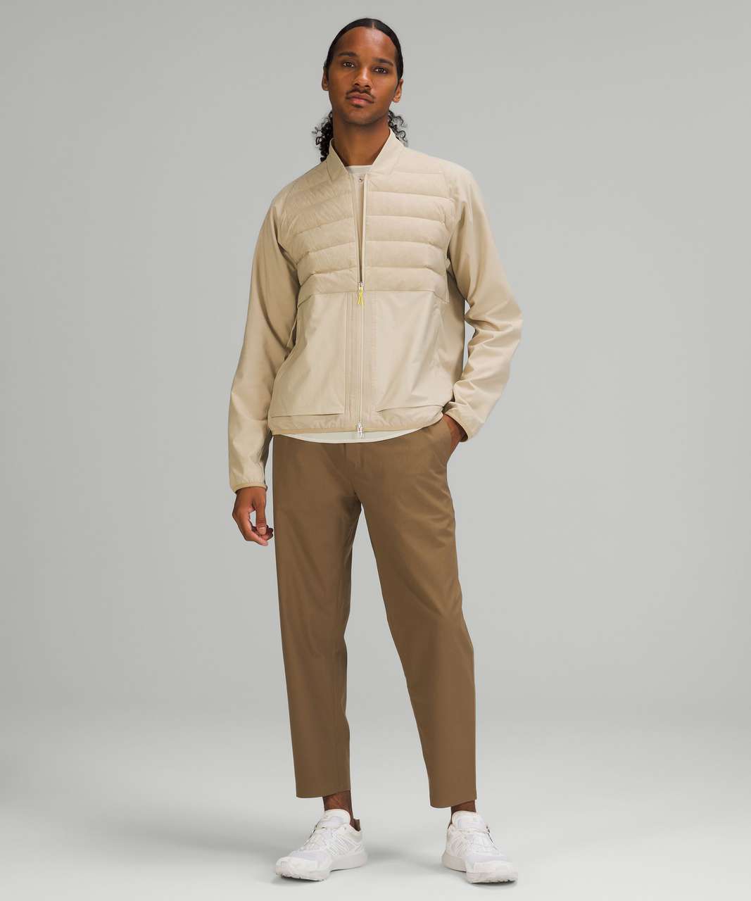 Lululemon lab Hybrid Track Jacket - Trench - lulu fanatics