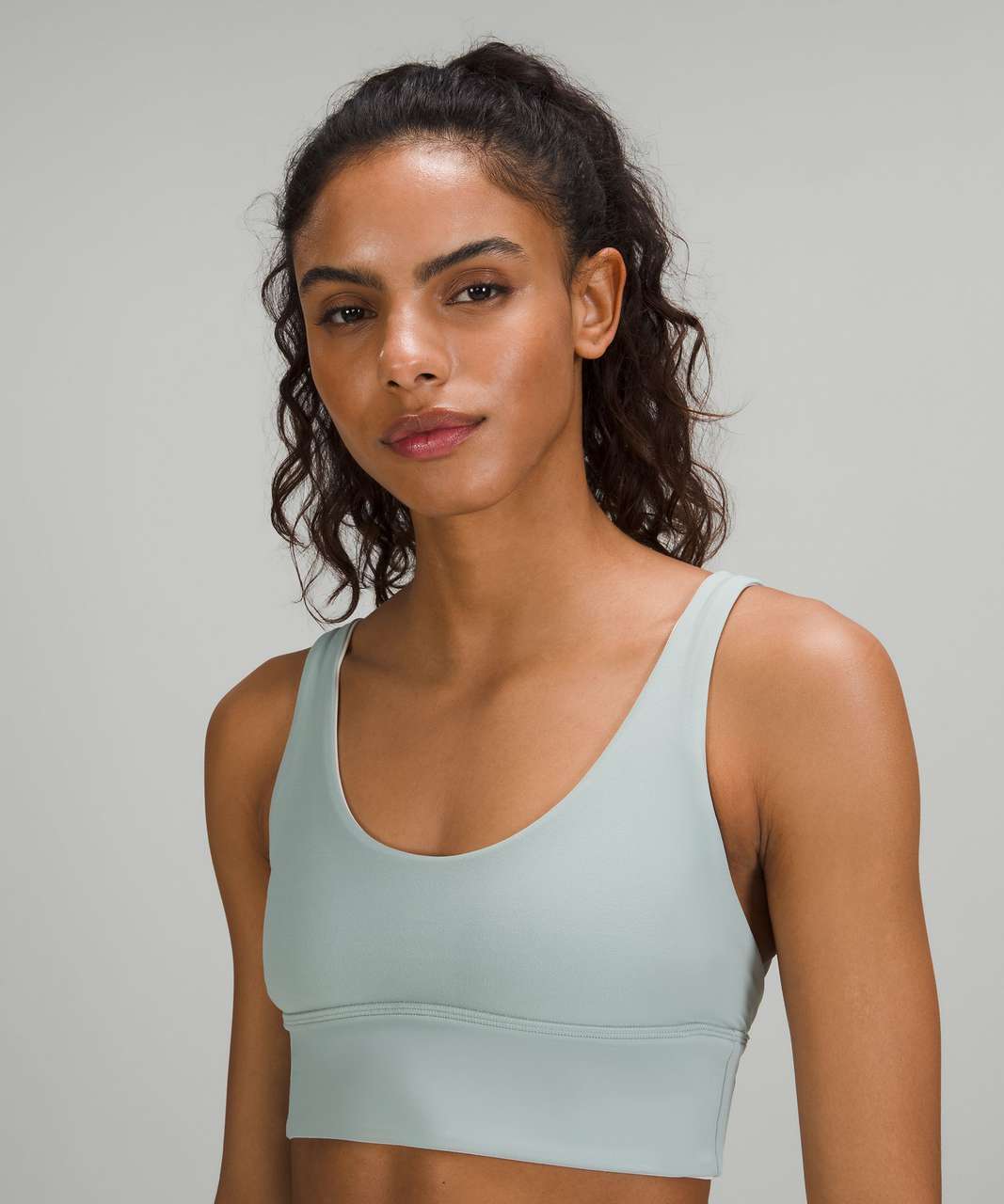 Lululemon Align Bra - Silver Blue / White Opal - lulu fanatics