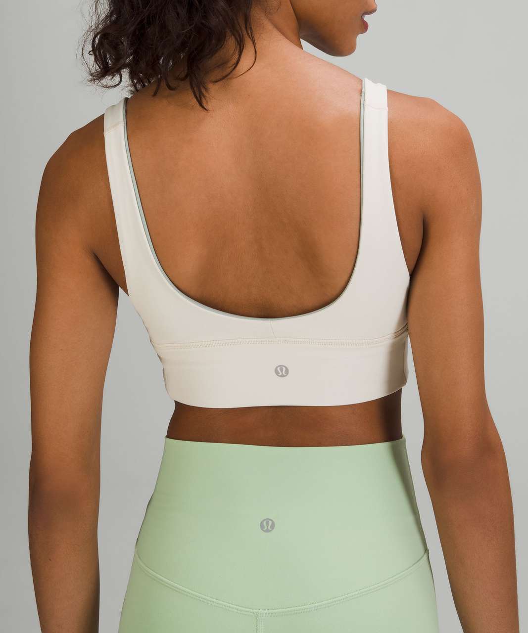 Lululemon Align Bra - Silver Blue / White Opal - lulu fanatics