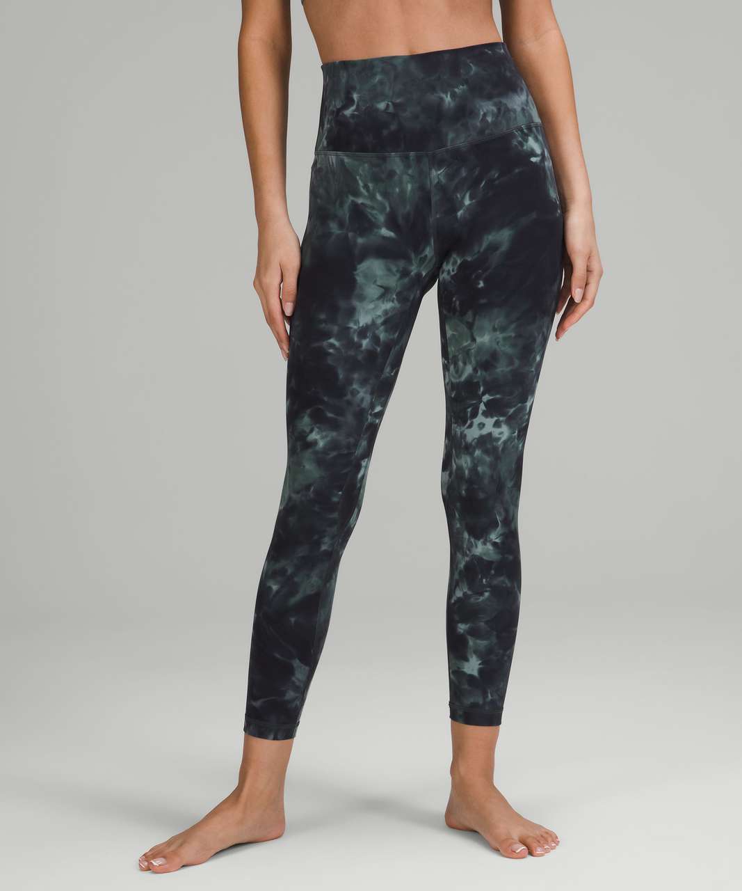 LULULEMON (6, 8) Align High-Rise Pant Diamond Dye Asphalt Grey True Navy,  Women's Fashion, Activewear on Carousell