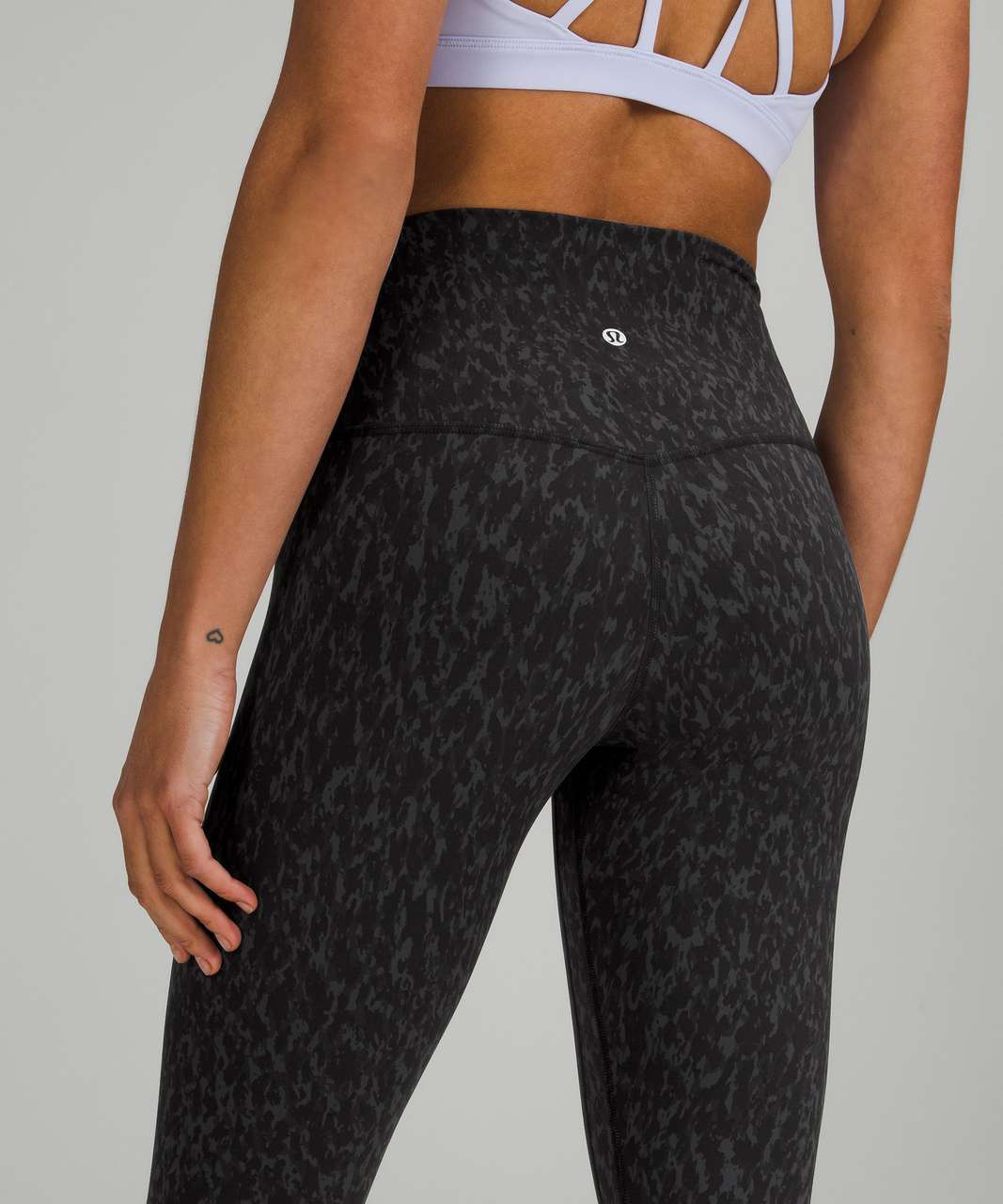 Lululemon Gray Cheetah Align Leggings Size 2 - $37 - From Emma