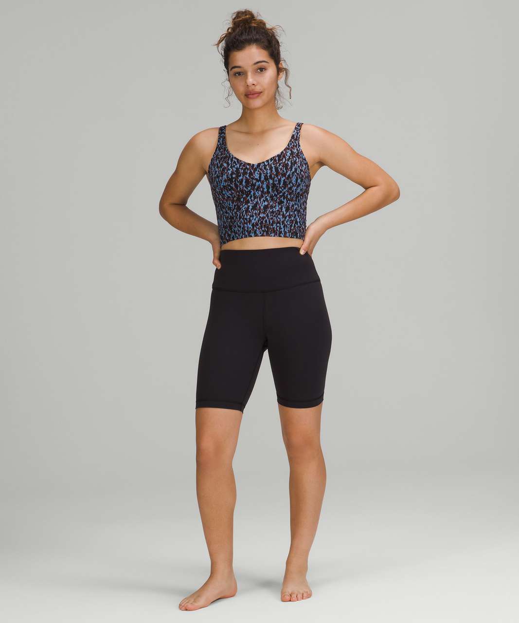 Lululemon Align Tank Top - Leopard Camo Blue Nile Multi