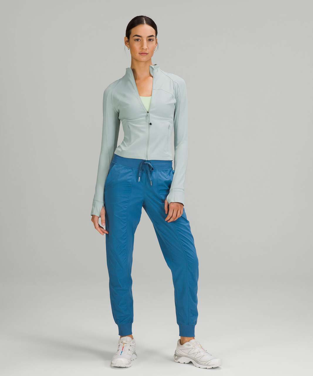 Stretch High-Rise Jogger, Soft Denim