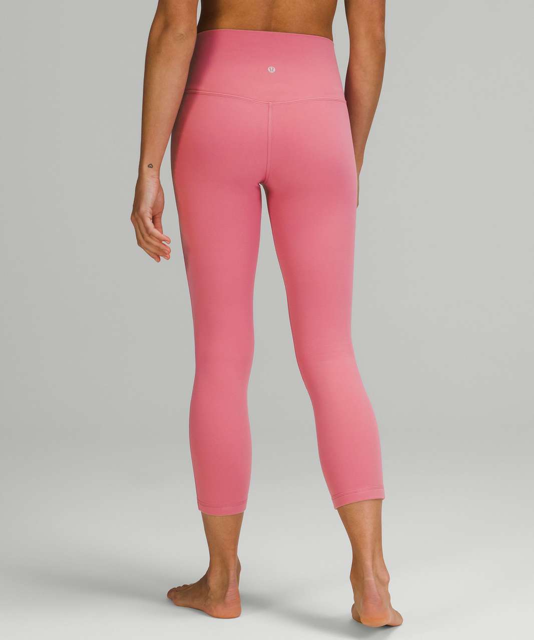 discount with coupon Lululemon Align High Rise Crop Leggings Guava Pink Nwt  8