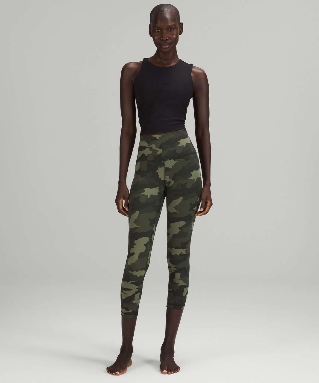 Lululemon Align High-Rise Crop 23" - Heritage 365 Camo Medium Olive Multi