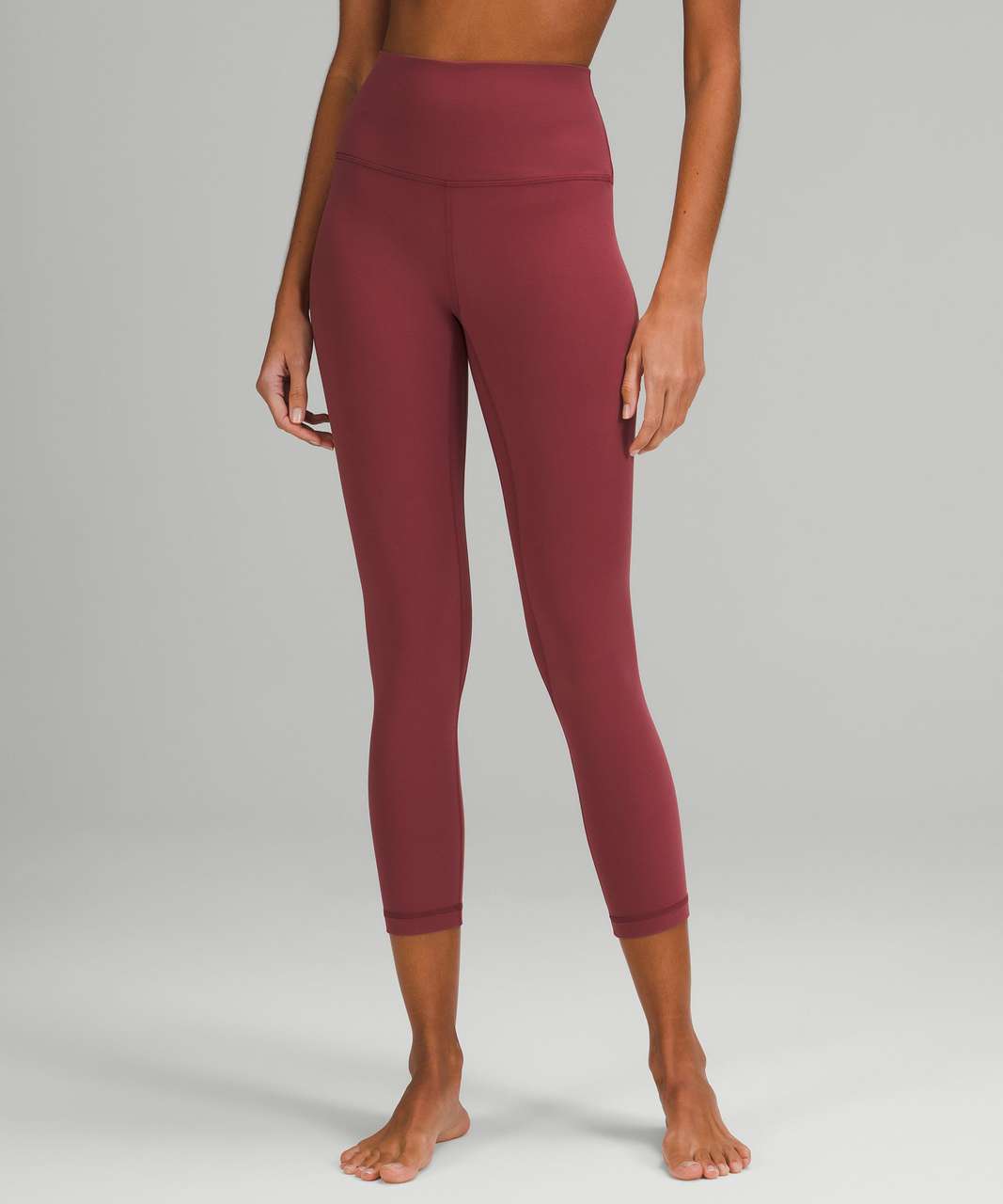 Lululemon Align High-Rise Crop 23" - Mulled Wine