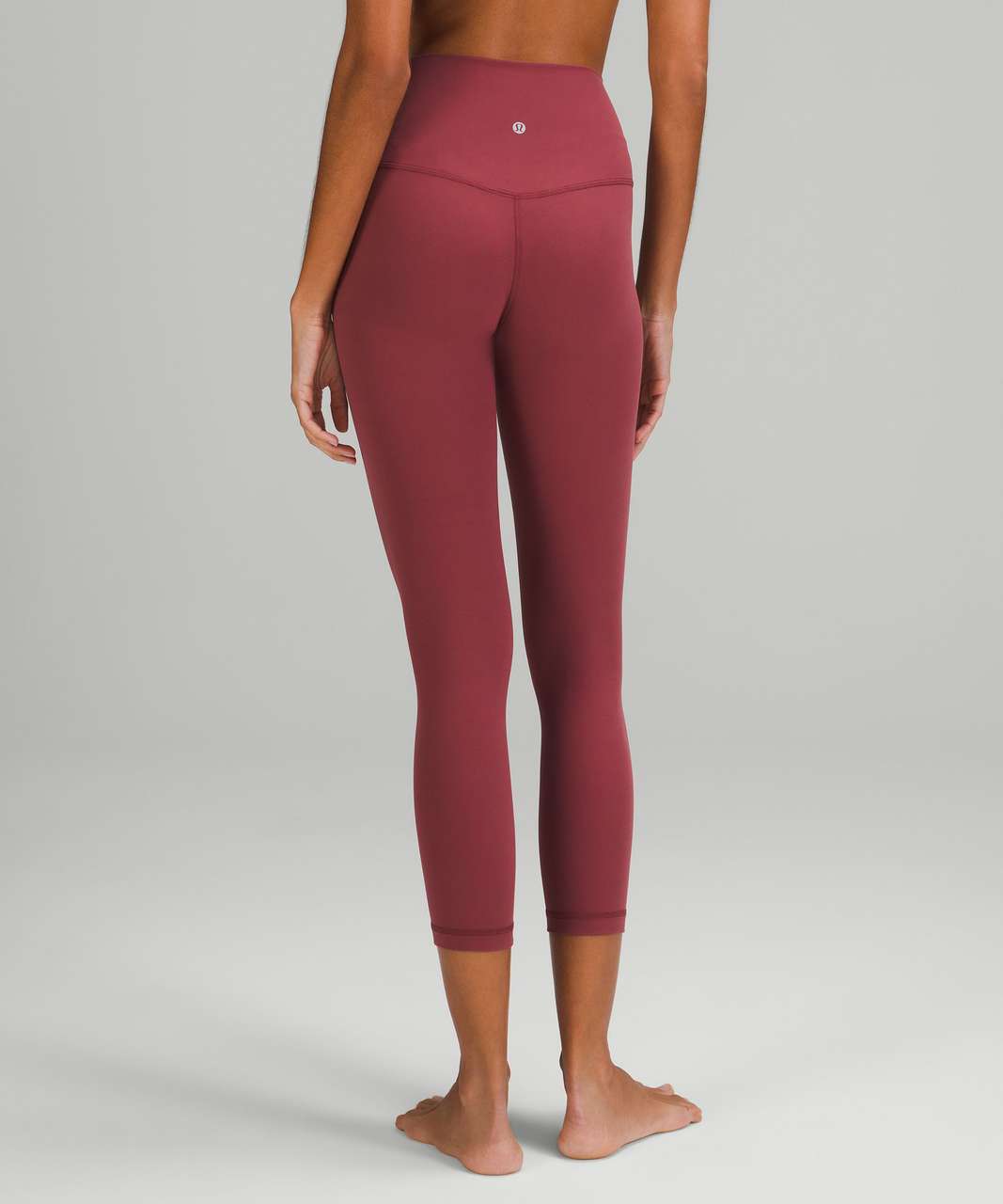 Lululemon Align High-Rise Crop 23" - Mulled Wine - lulu fanatics