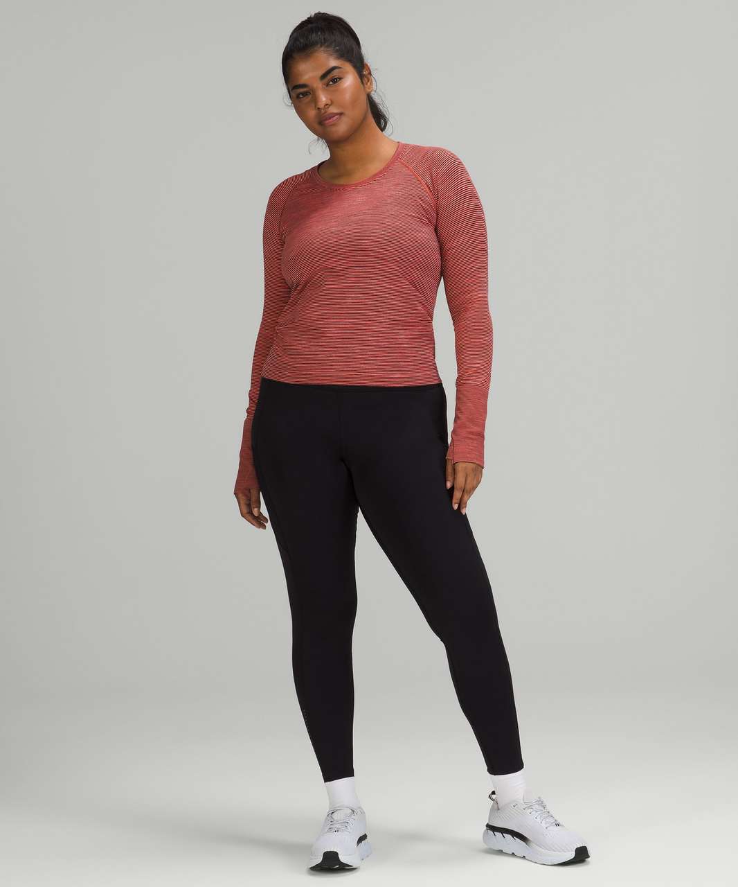 Lululemon Swiftly Tech Long-sleeve Shirt 2.0 Race Length - Pale  Raspberry/pale Raspberry