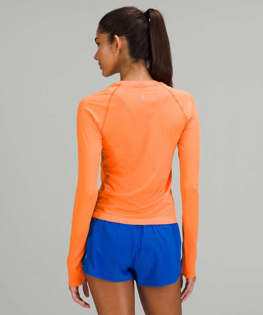 Lululemon Swiftly Tech Long Sleeve Shirt 2.0 *Race Length - Orange Soda / Orange Soda