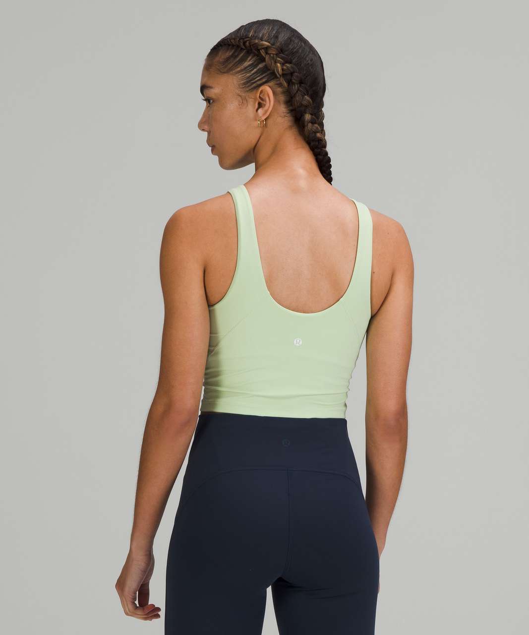 Lululemon Align High-Neck Tank Top - Creamy Mint - lulu fanatics