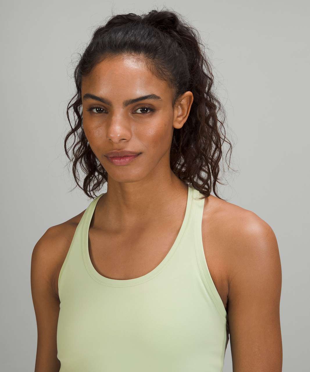 Lululemon Cool Racerback Short Tank Top *Nulu - Creamy Mint - lulu fanatics