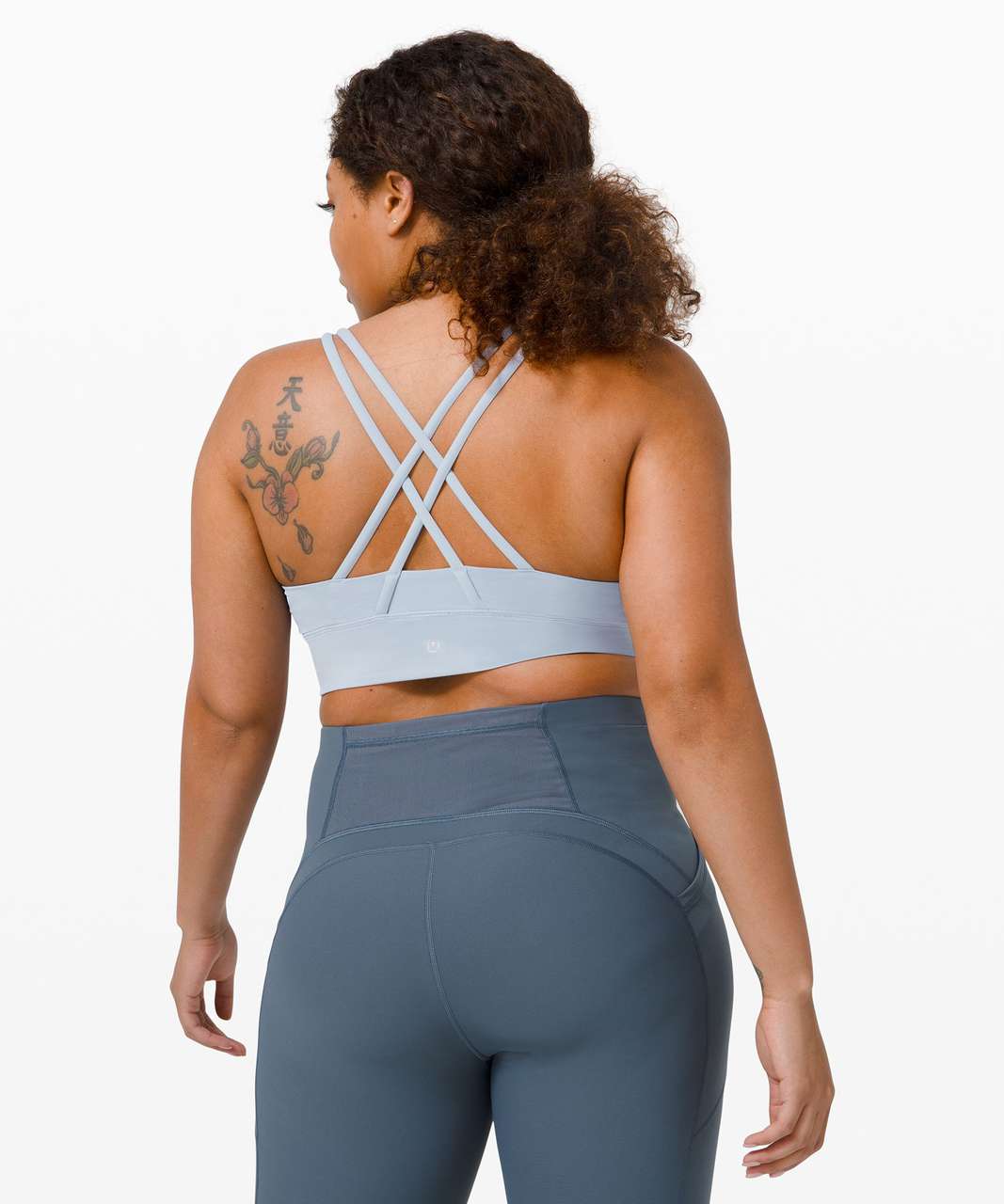 Lululemon Energy Bra High Neck *Medium Support, B/C Cup - Tidewater Teal -  lulu fanatics