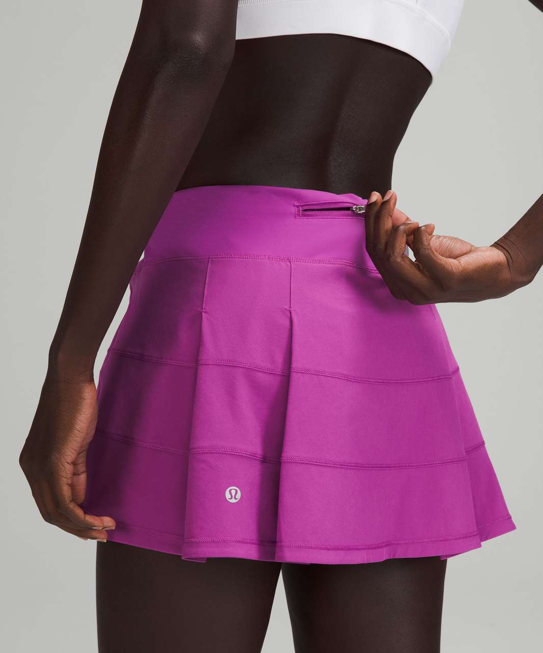 Lululemon Pace Rival Mid-Rise Skirt - Vivid Plum