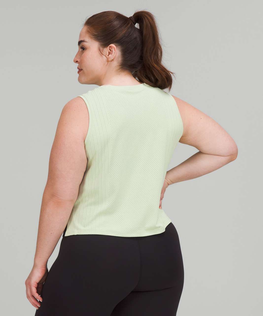 Lululemon Train to Be Tank Top - Creamy Mint / Creamy Mint