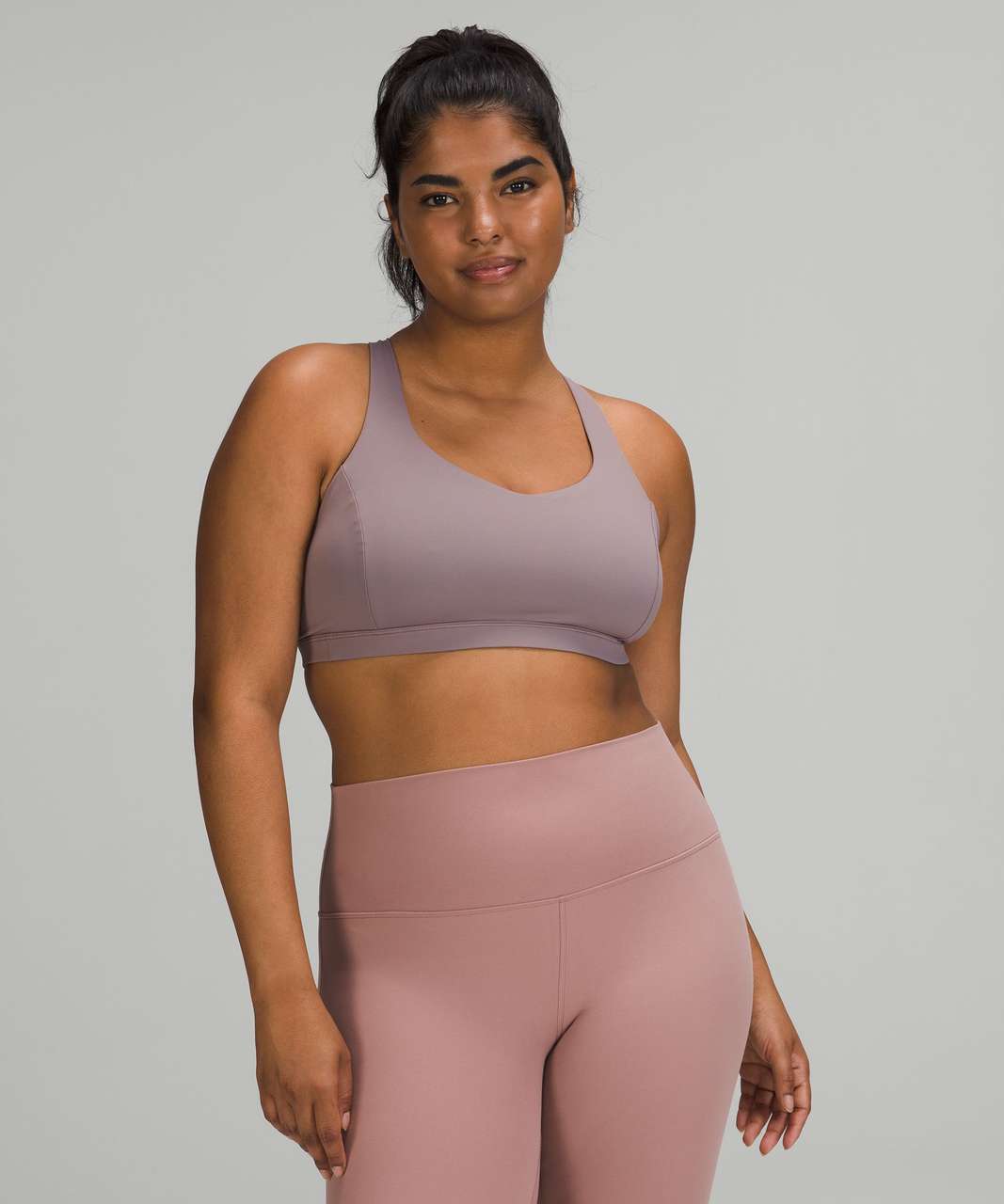 Lululemon Free to Be Serene Cross-Front Bra *Light Support, C/D Cup - Night  Sea - lulu fanatics