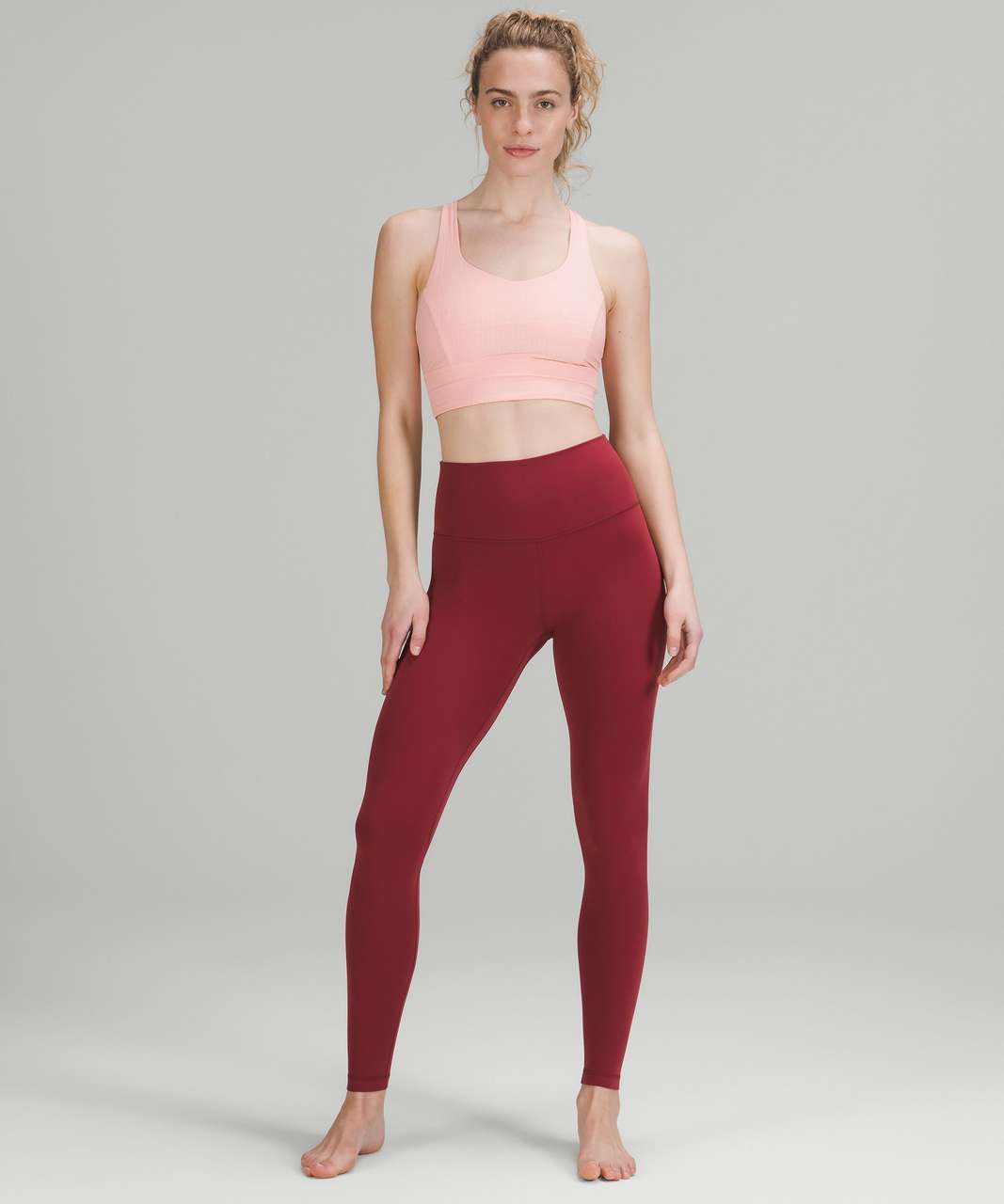 Lululemon Free To Be Serene Bra - Sonic Pink - lulu fanatics