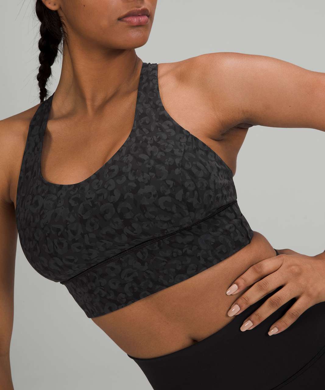 Lululemon Free To Be Serene Bra Longline Online Only *light Support, C/d  Cup - Printed