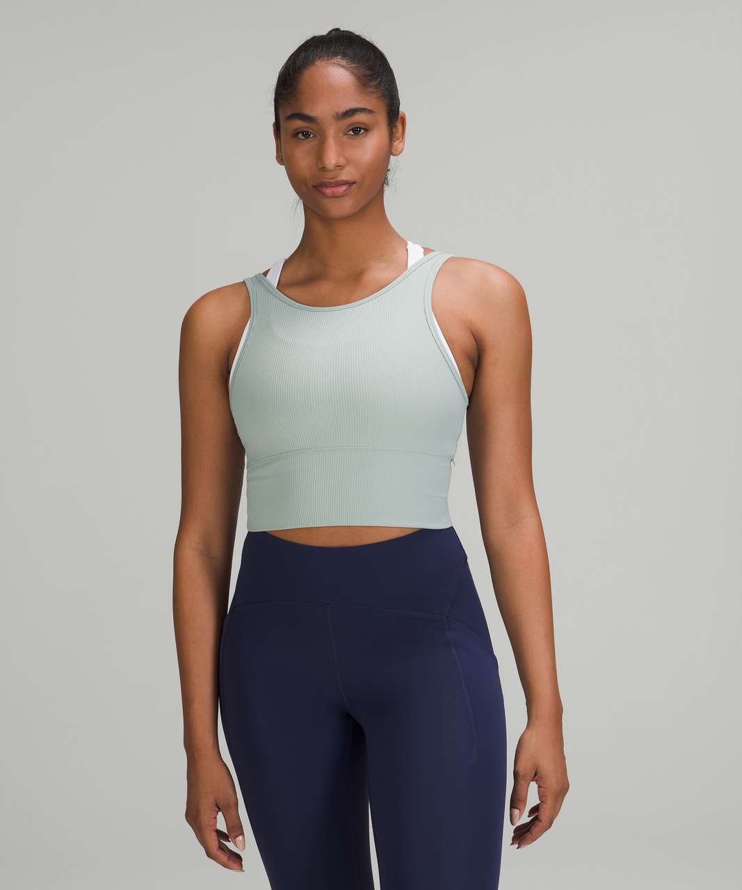 Lululemon align ribbed tank - powder blue New with - Depop