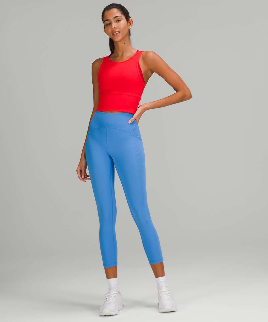 Love!! Power Y Tank Bold (4) and Wanderer Culotte (4) : r/lululemon