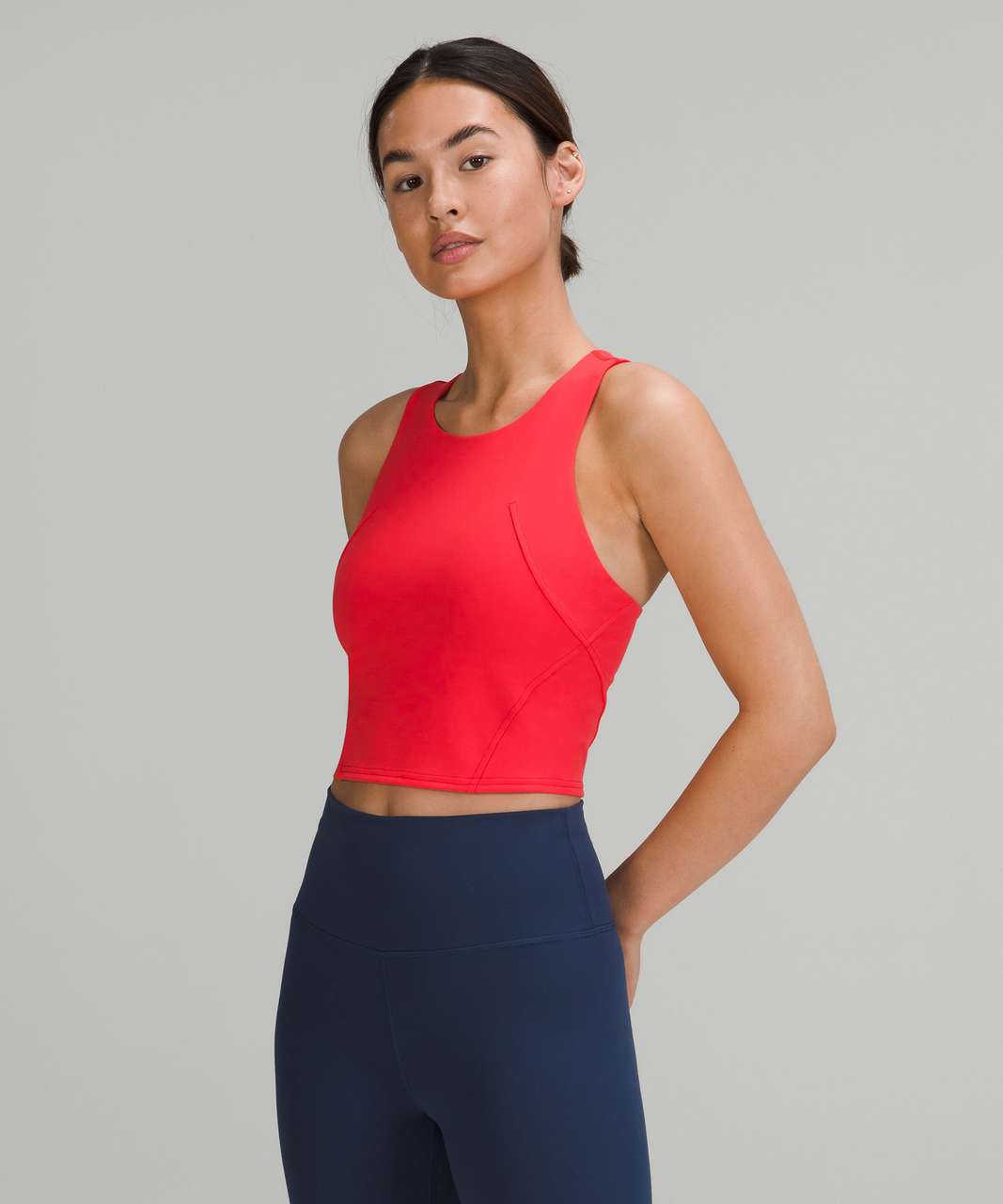 Lululemon Love Red Tank Top - Stylish Workout Apparel