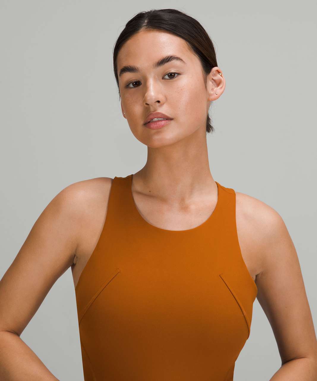 Lululemon Invigorate Training Tank Top - Butternut Brown