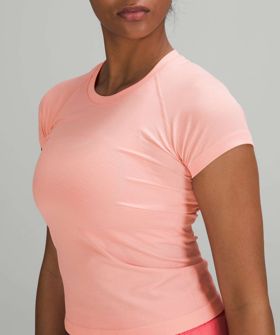 Lululemon Swiftly Tech Short Sleeve Shirt 2.0 *Race Length - Sonic Pink / Sonic  Pink - lulu fanatics