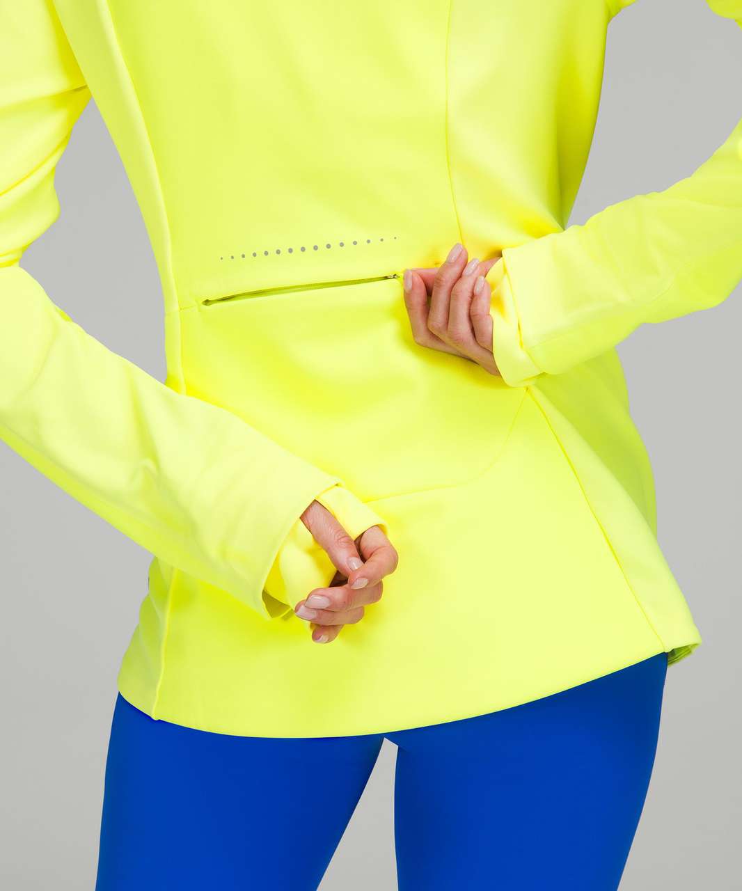 Lululemon Cross Chill Jacket *RepelShell - Electric Lemon