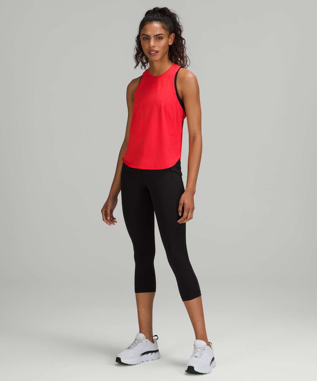 Lululemon Lightweight Run Kit Tank Top - Carnation Red - lulu fanatics