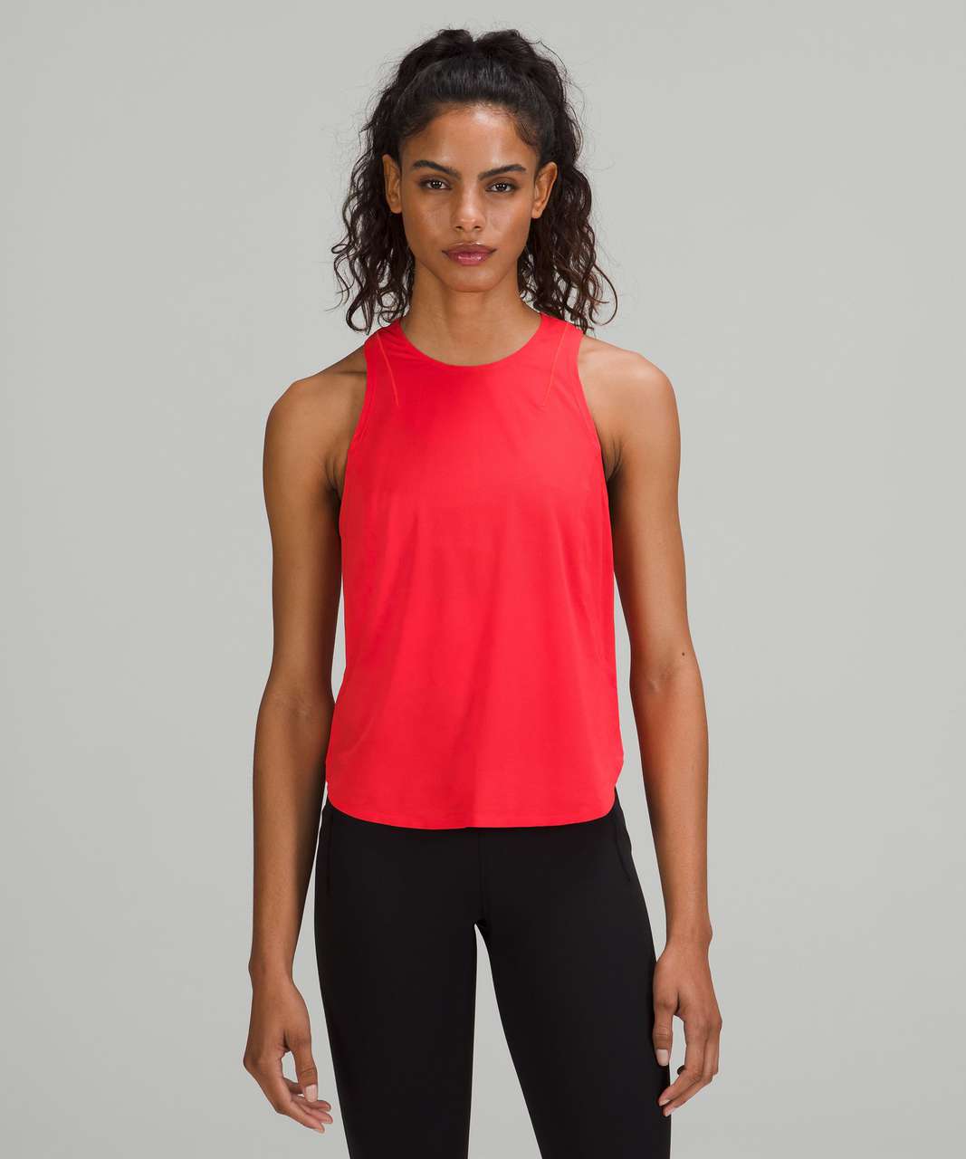 Lululemon Lightweight Run Kit Tank Top - Carnation Red