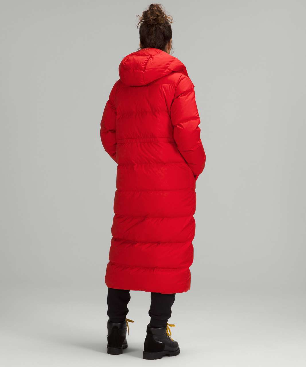 Lululemon Wunder Puff Long Jacket - Grenadine Red