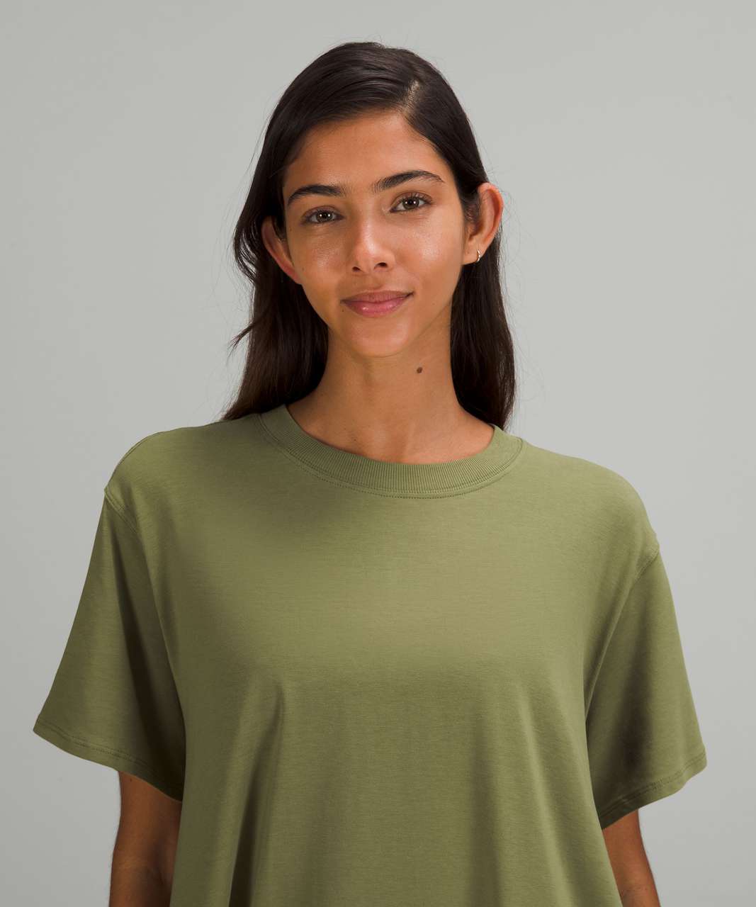 Lululemon All Yours T-Shirt Dress - Bronze Green