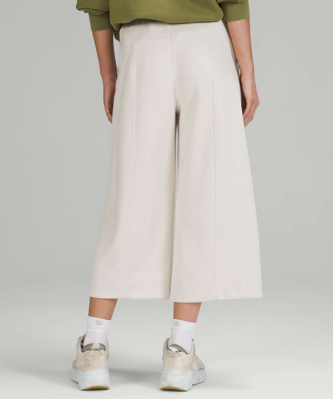 HIGH WAISTED CULOTTES - White