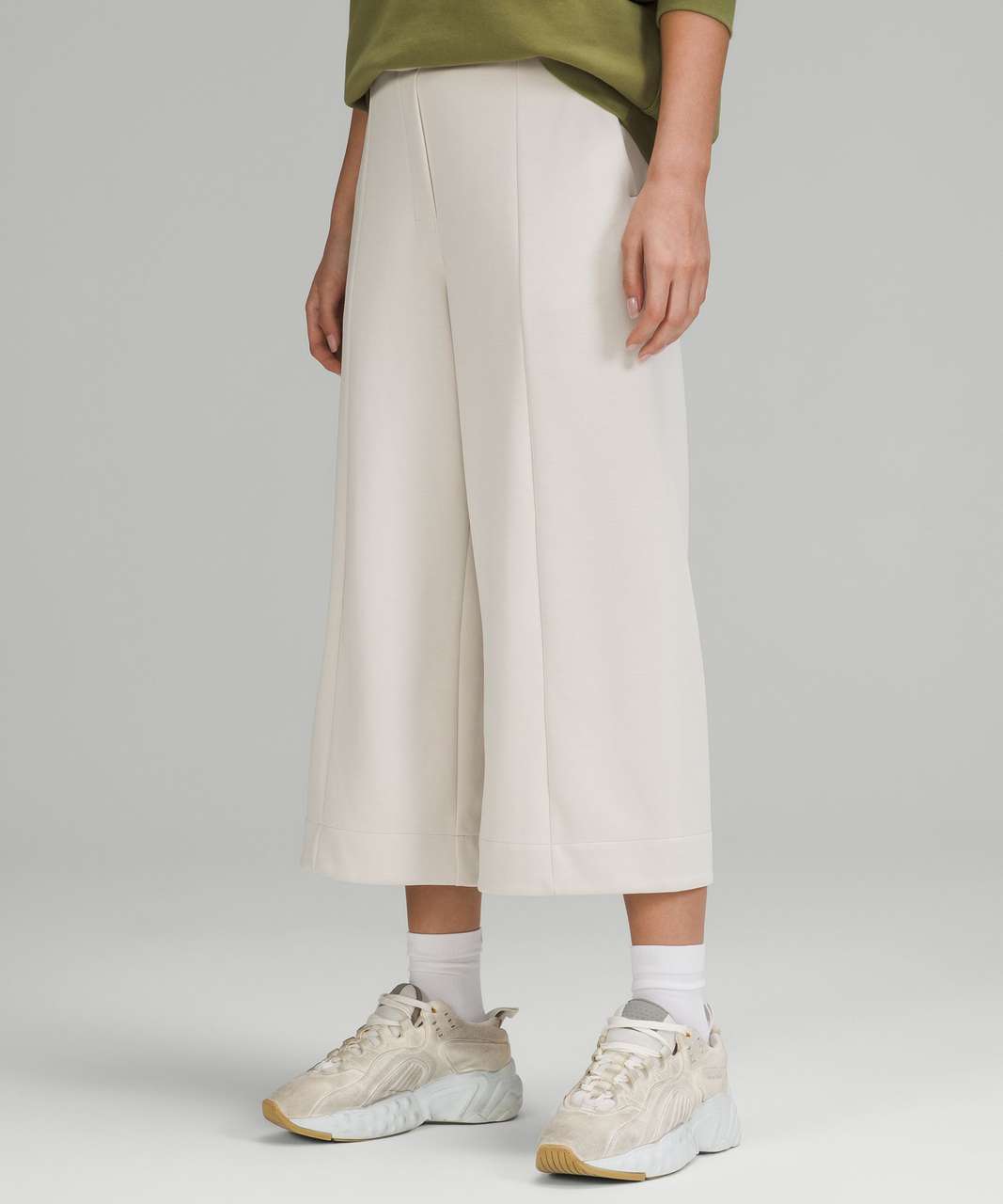 Lululemon Softstreme High-Rise Culotte - White Opal