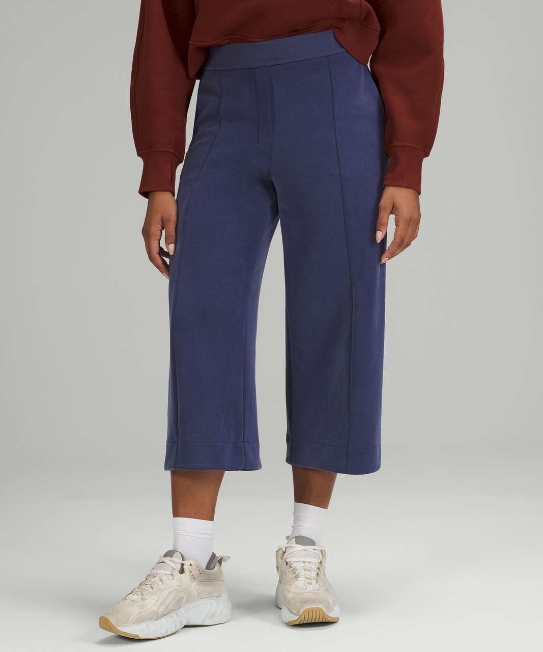 Lululemon Blissed Out Culottes *21 - Sea Steel - lulu fanatics