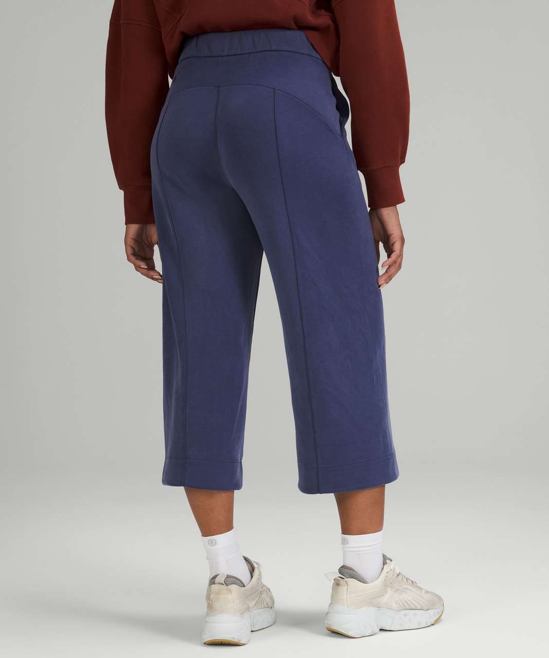 High Rise Culotte Pants