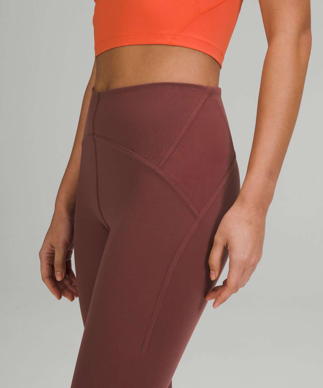 NEW Lululemon InStill High-Rise Tight 25 - Smoky Red