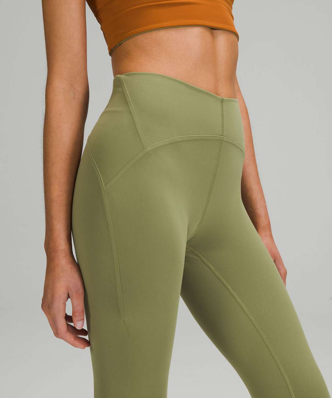 Lululemon Size 2 Instill HR Tight 25 Bronze Green BRZG