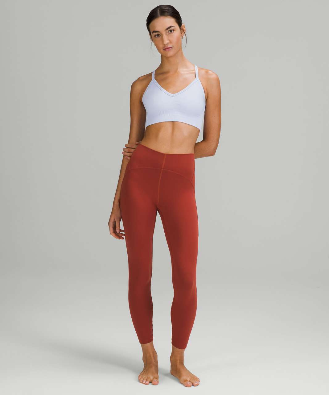 NEW Lululemon InStill High-Rise Tight 25 - Smoky Red