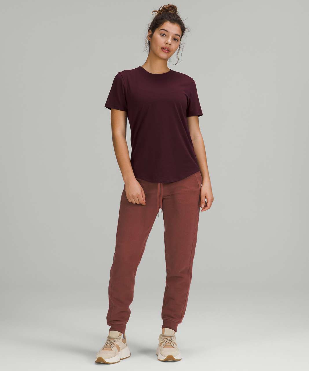 Lululemon Scuba High-Rise Jogger - Smoky Red - lulu fanatics