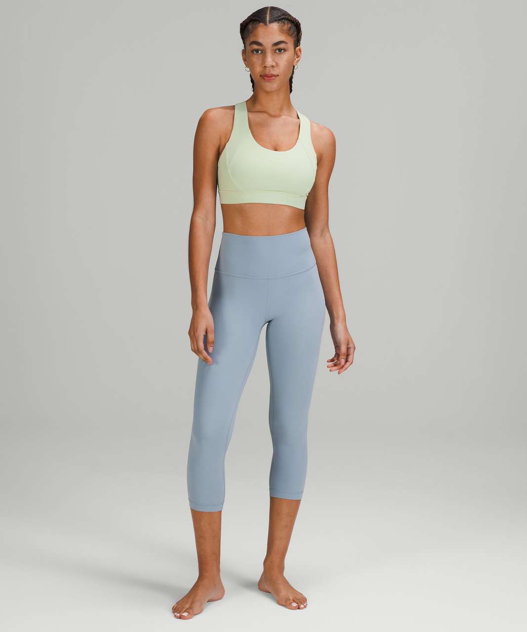 Lululemon Free to Be Elevated Bra *Light Support, DD/DDD(E) Cup - Creamy Mint