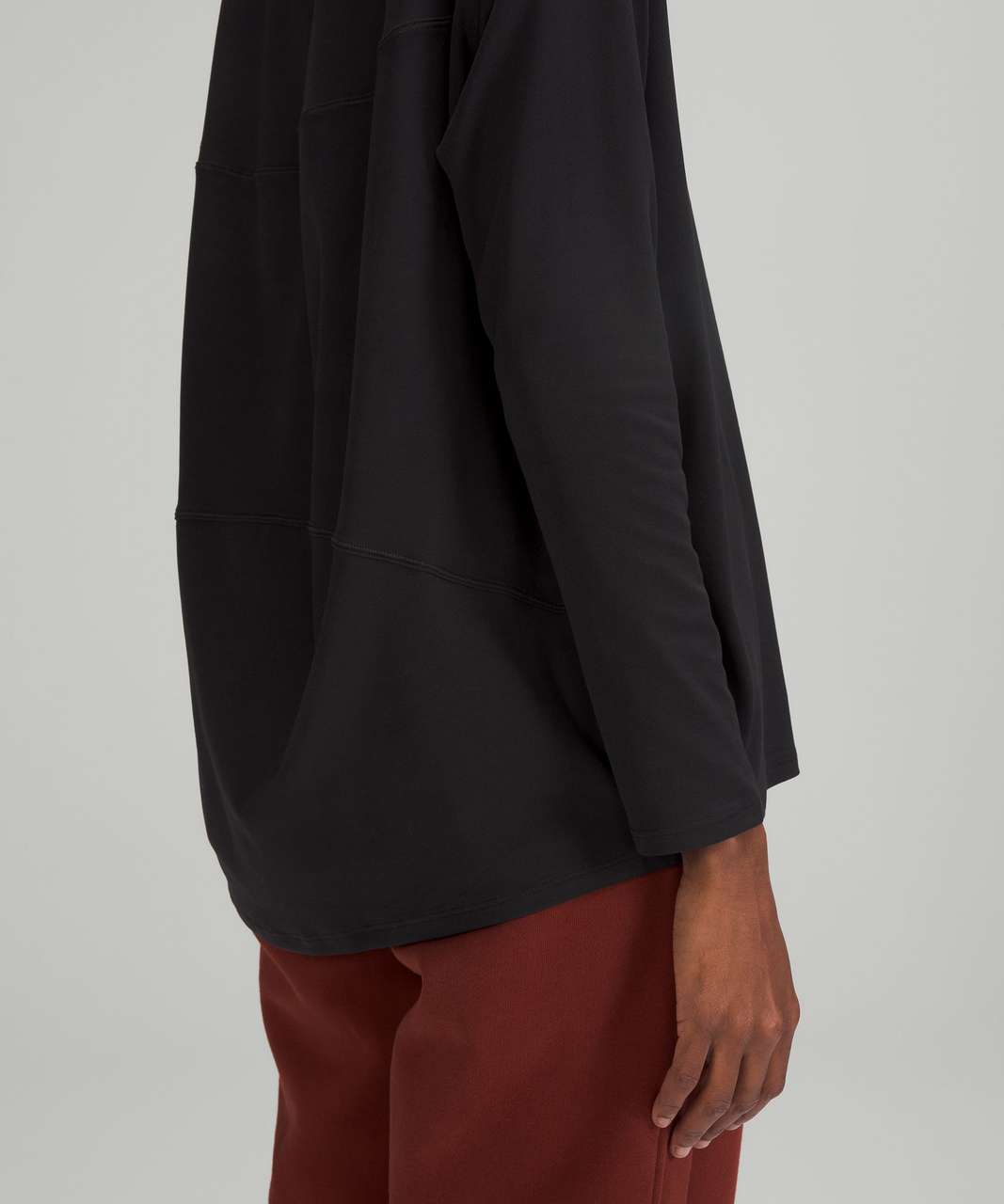 Lululemon Back in Action Long Sleeve Shirt *Nulu - Black