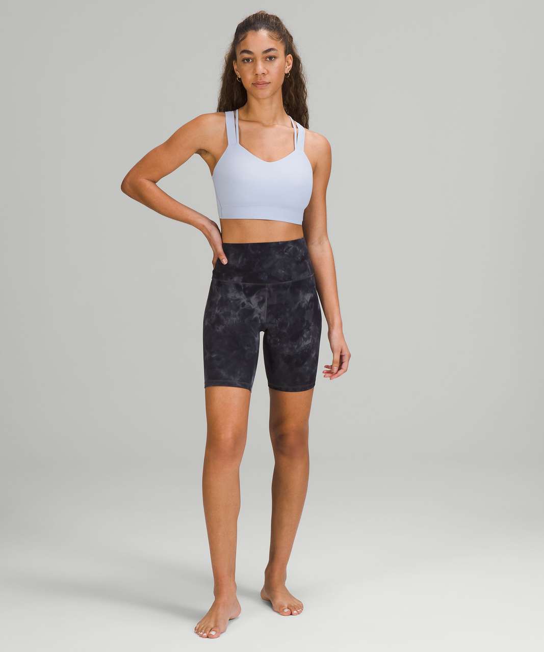 Lululemon Like a Cloud Longline Bra *Light Support, D/DD Cup - Blue Linen