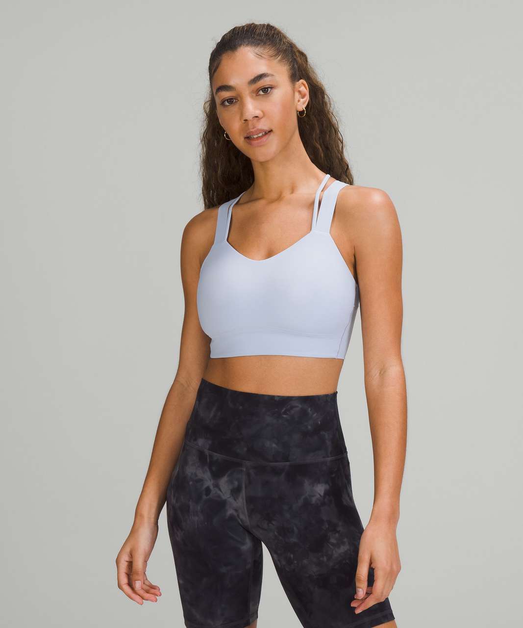 Lululemon Like a Cloud Ribbed Longline Bra - Pitch Blue - 4 - $52 - From  revivalmdc