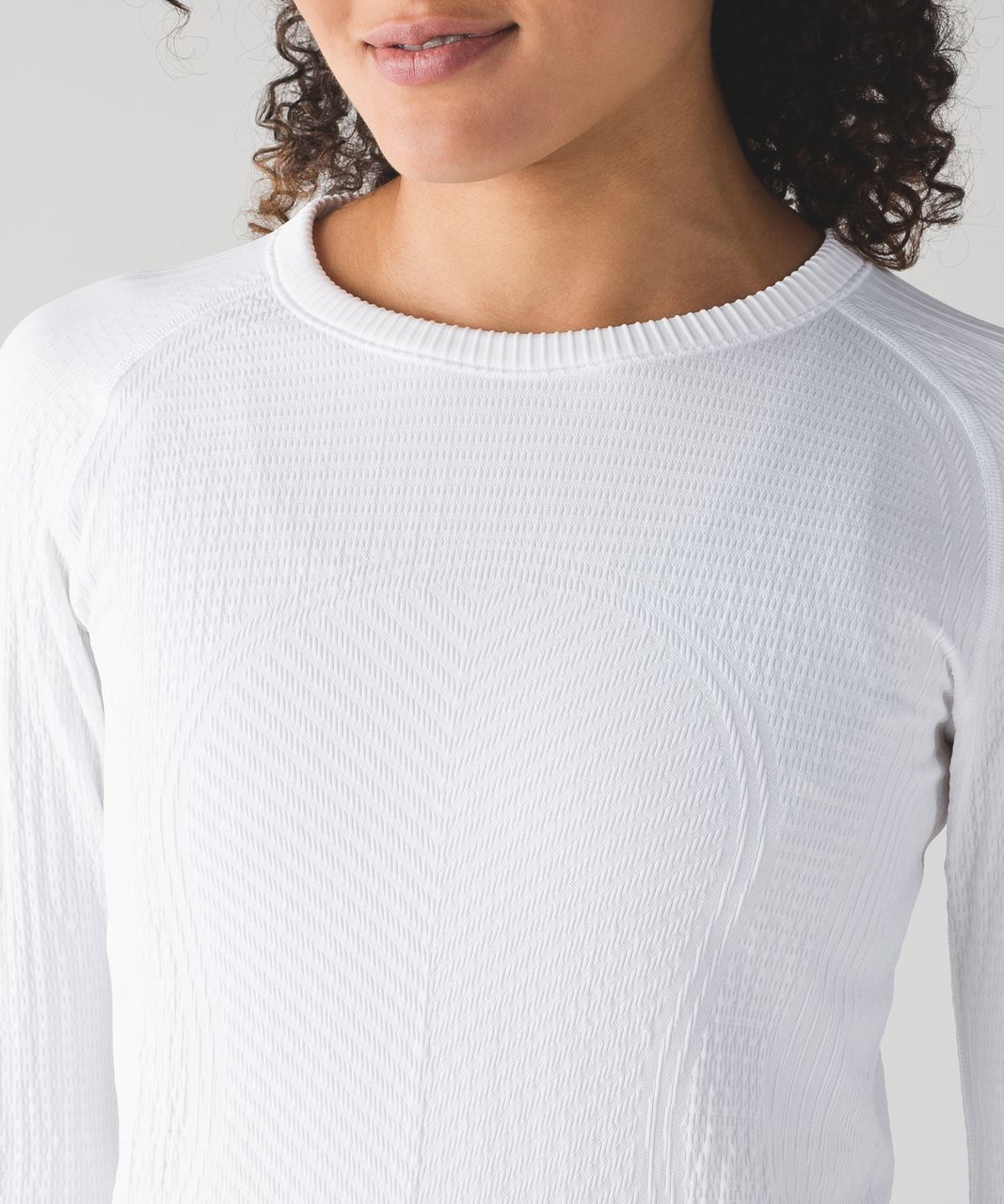 Lululemon Rest Less Pullover - Heathered White