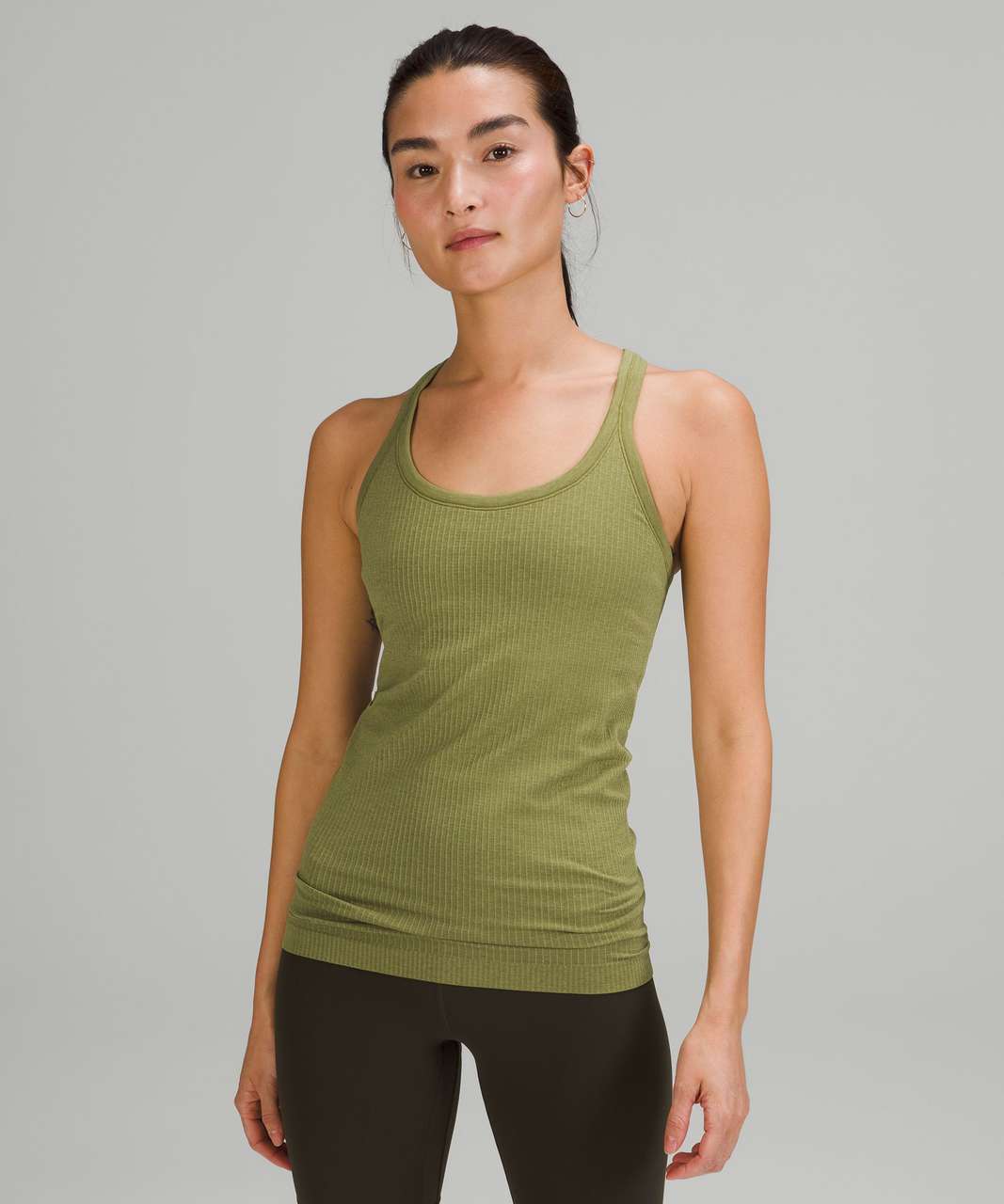 Lululemon Ebb to Street Cropped Tank Top - Rib Map Wild Mint / Ice Green -  lulu fanatics