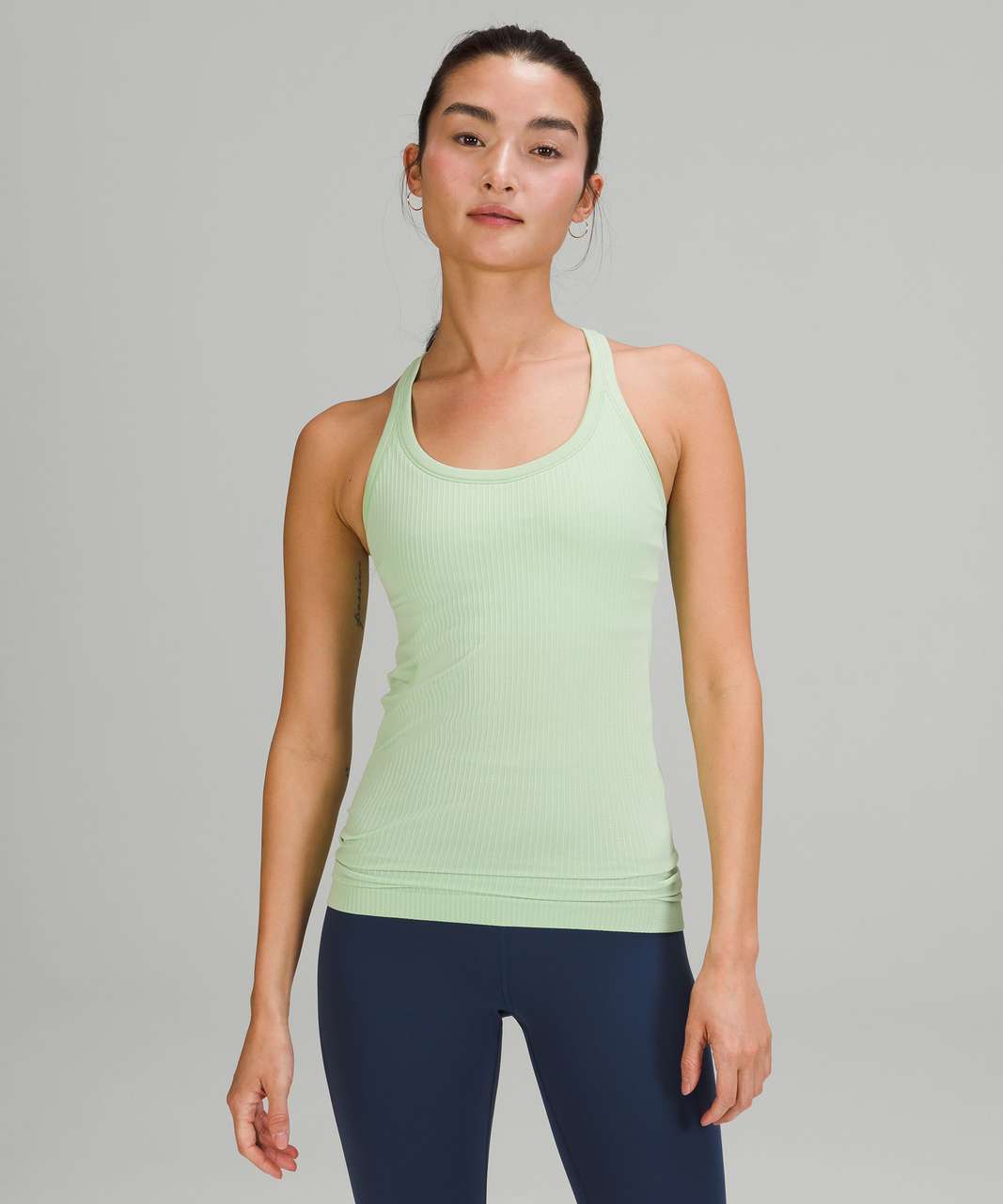 Lululemon Ebb to Street Tank Top - Creamy Mint - lulu fanatics