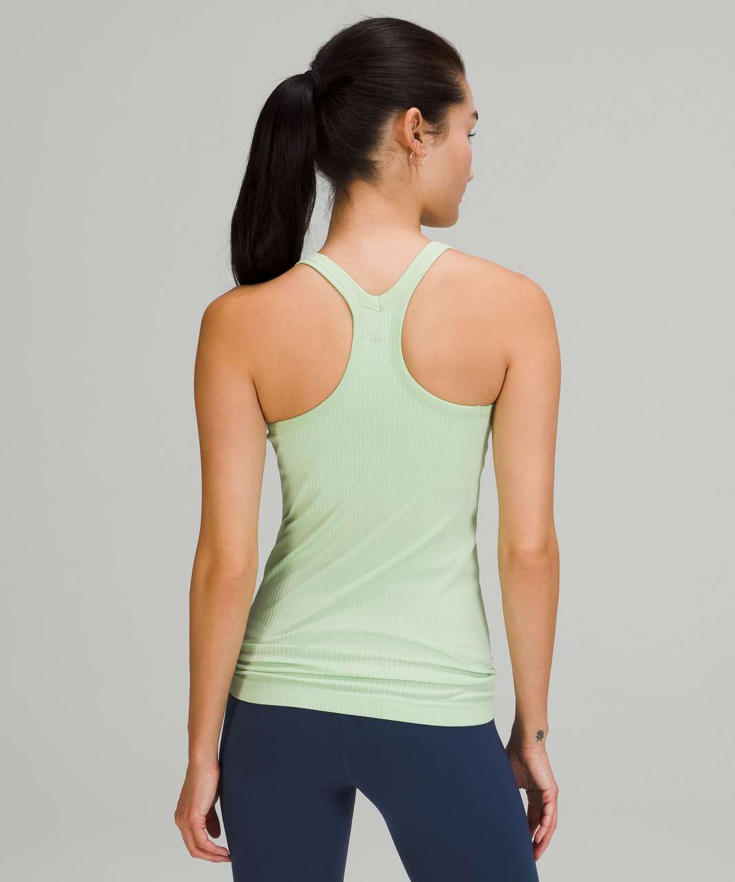 NWT Lululemon Ebb to Street Tank Top Size 6 in Wild Mint Color -LW1AXIS  WLDM 