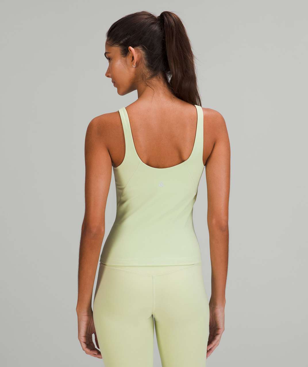 Lululemon Align Waist-Length Tank Top *Light Support, A/B Cups - White -  lulu fanatics