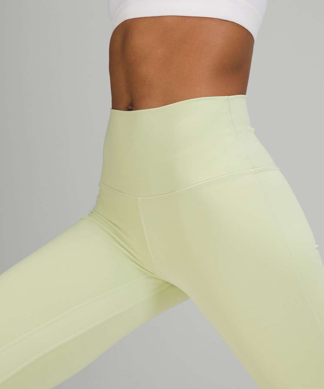 NWT Lululemon Align Pant 31 Creamy Mint Green High Rise Leggings Size 4